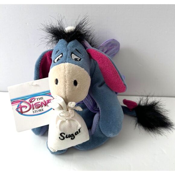 Disney Other - Sugar Plum Fairy Eeyore‎ Disney Store Bean Bag 5.5" Plush NWT